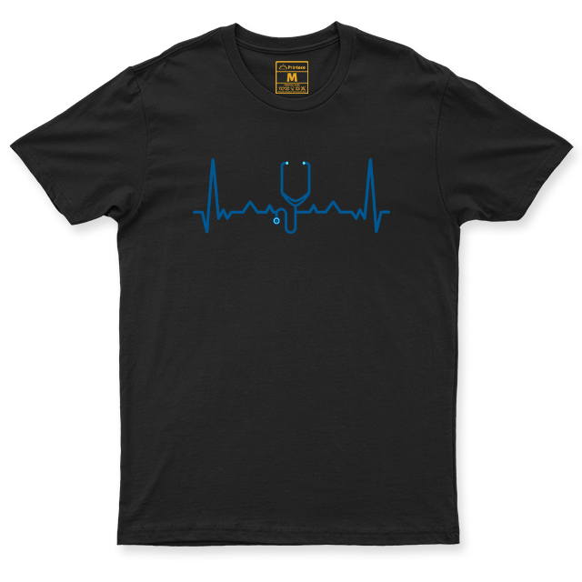C. Spandex Shirt: Stethoscope Heartbeat