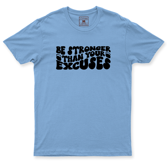Drifit Shirt: Stronger Than Excuses Wave