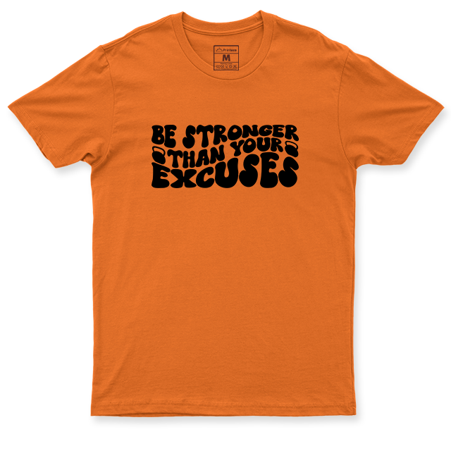 Drifit Shirt: Stronger Than Excuses Wave