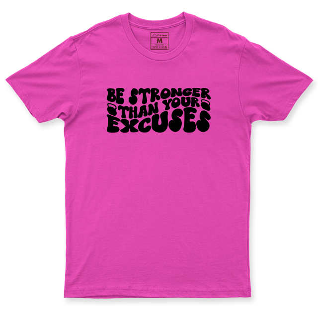 Drifit Shirt: Stronger Than Excuses Wave