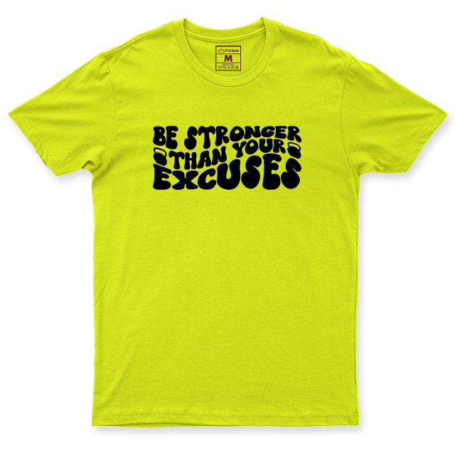 Drifit Shirt: Stronger Than Excuses Wave