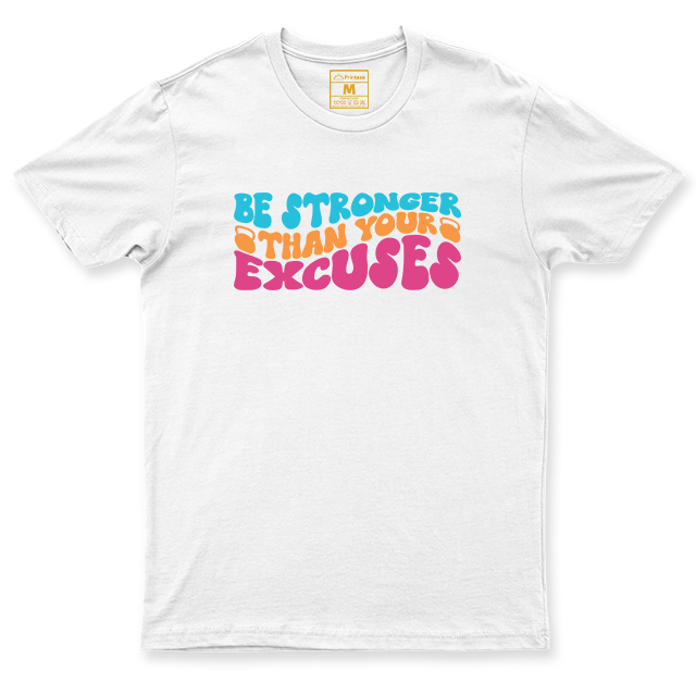 Drifit Shirt: Stronger Than Excuses Wave