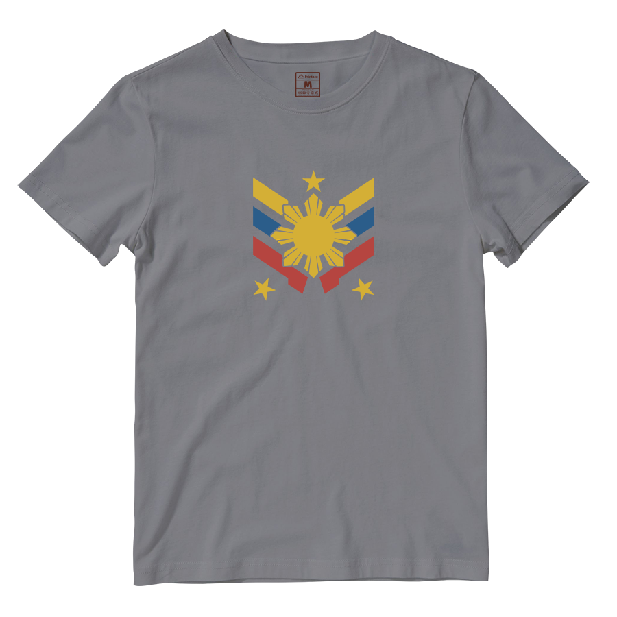 Cotton Shirt: Sun Badge