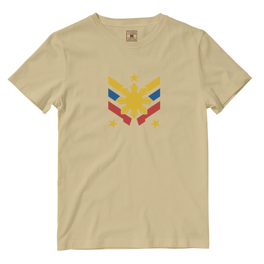 Cotton Shirt: Sun Badge