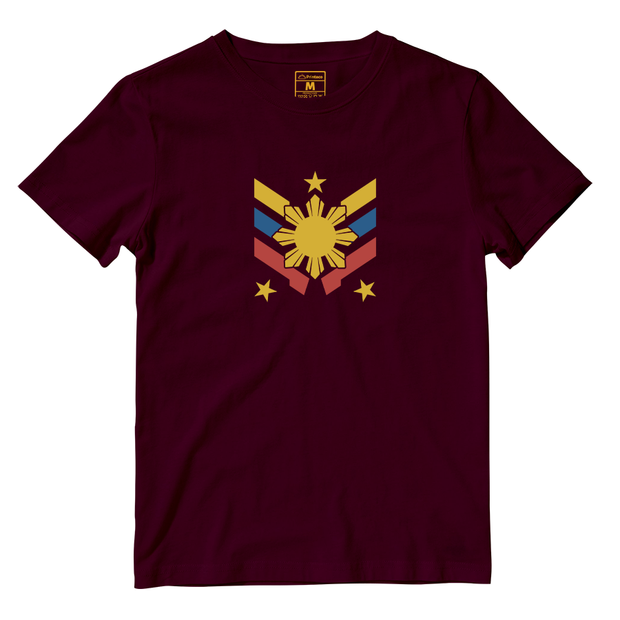 Cotton Shirt: Sun Badge