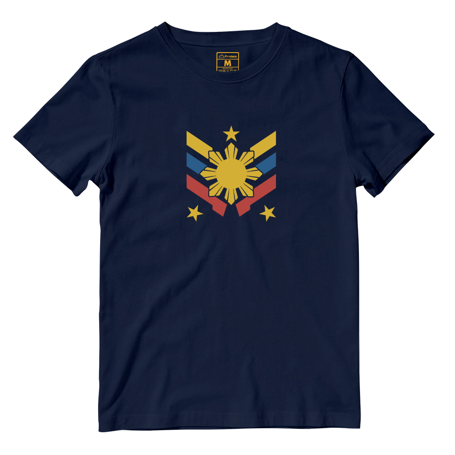 Cotton Shirt: Sun Badge