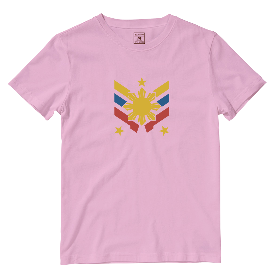 Cotton Shirt: Sun Badge