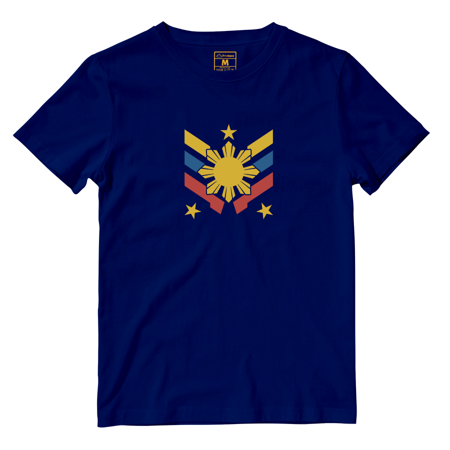 Cotton Shirt: Sun Badge