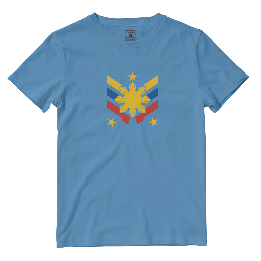 Cotton Shirt: Sun Badge