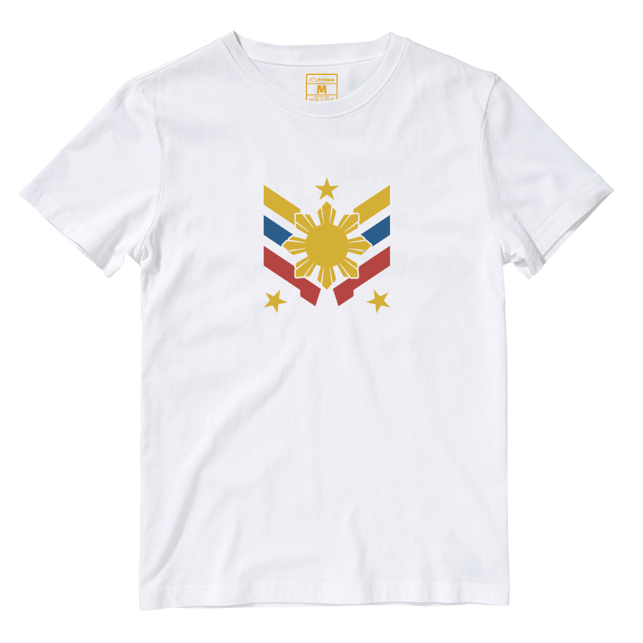 Cotton Shirt: Sun Badge