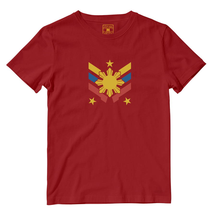 Cotton Shirt: Sun Badge