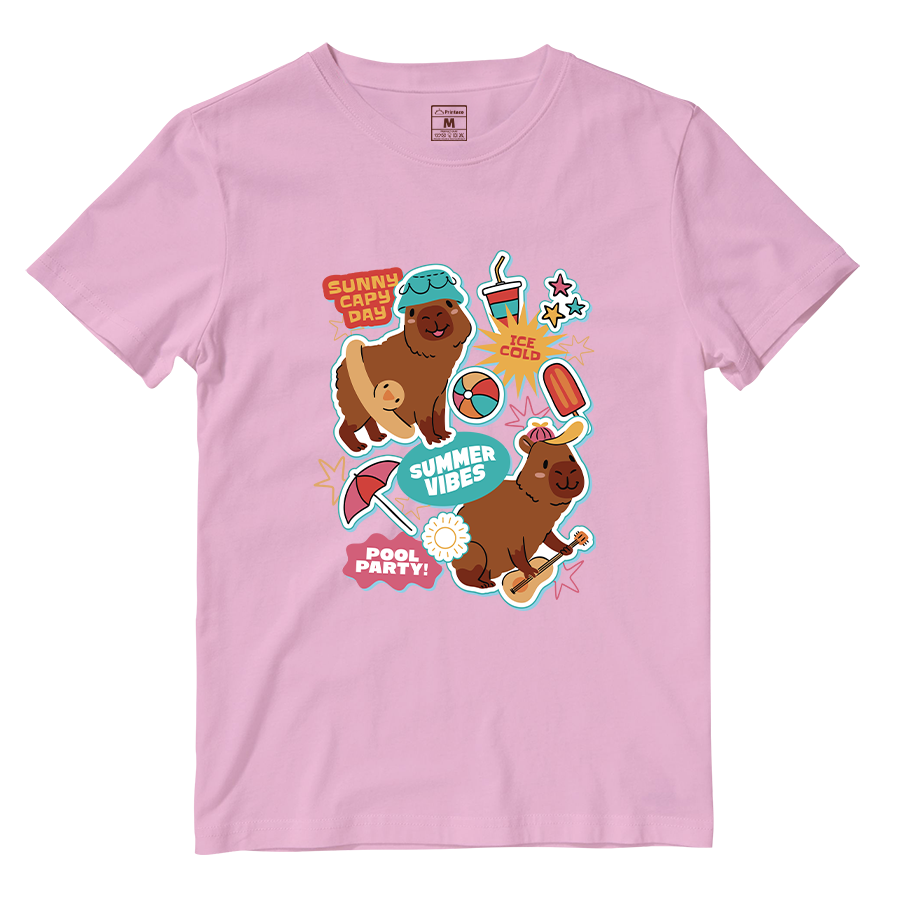 Cotton Shirt: Sunny Cappy Day