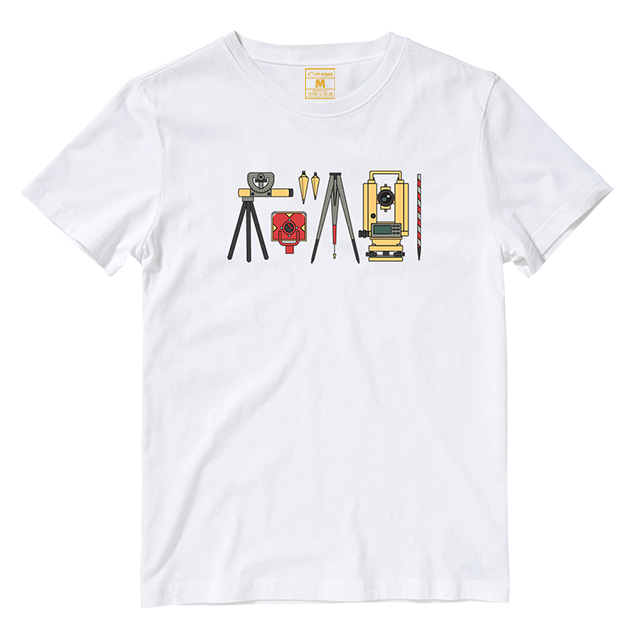 Cotton Shirt: Surveyor Tools Engineer