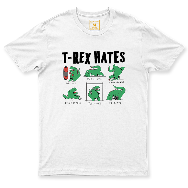 Drifit Shirt: T-Rex Hates