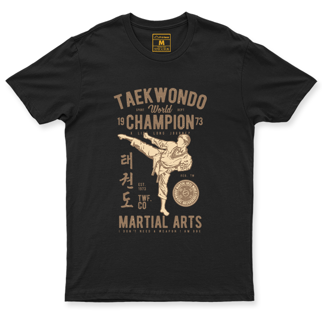 Drifit Shirt Taekwondo Champion Printaco