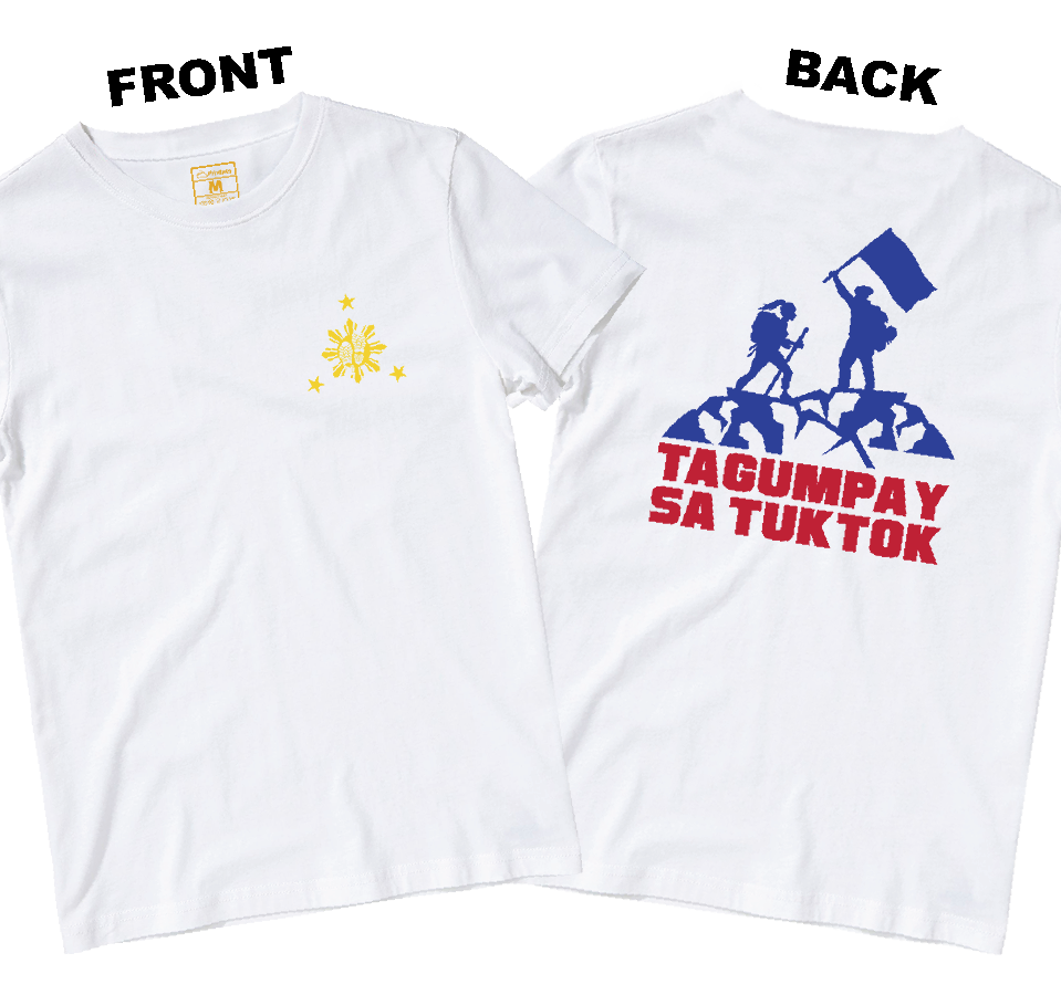 Drifit Shirt: Tagumpay Sa Tukok (Front and Back)