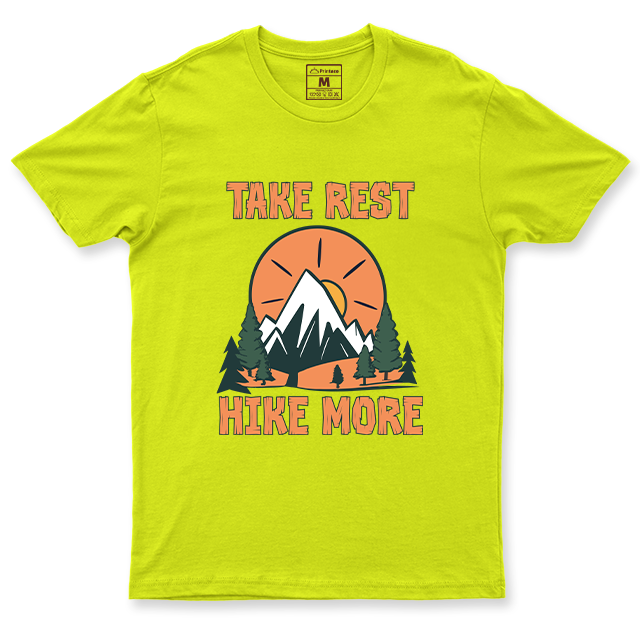 Drifit Shirt: Take Rest Hike More