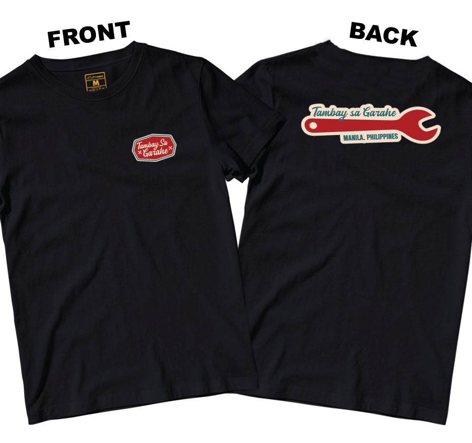 Cotton Shirt: Tambay sa Garahe (Front and Back)