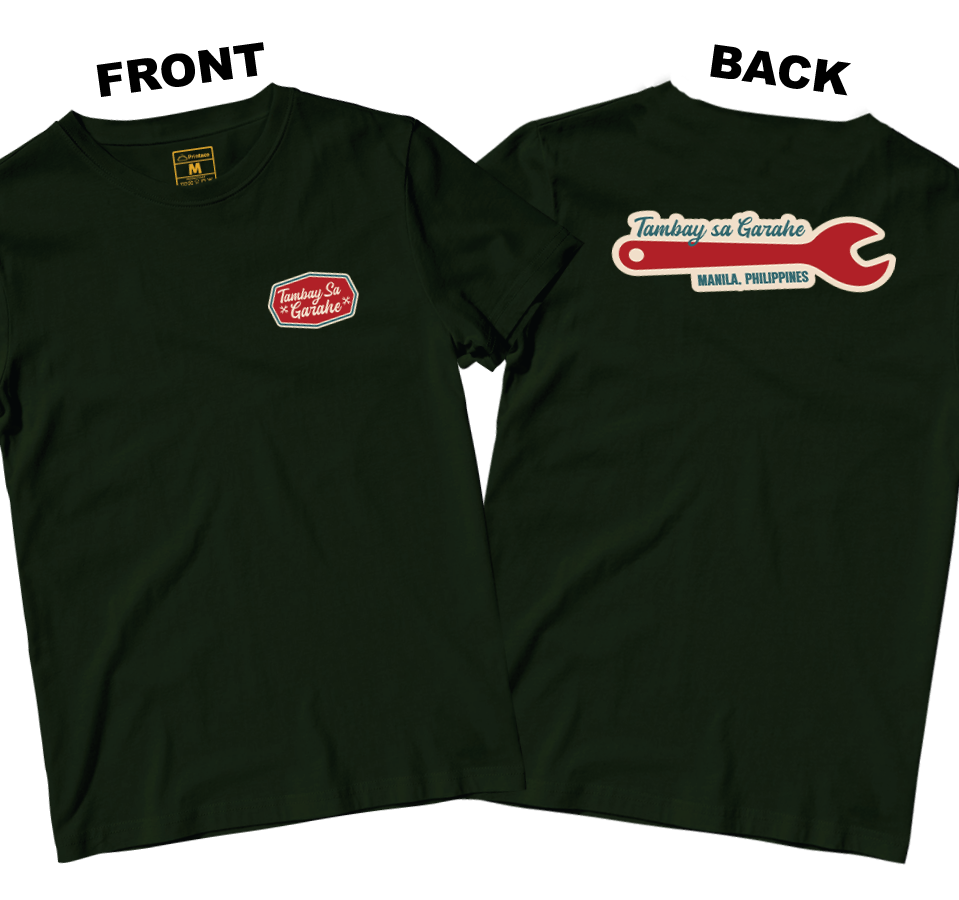 Cotton Shirt: Tambay sa Garahe (Front and Back)