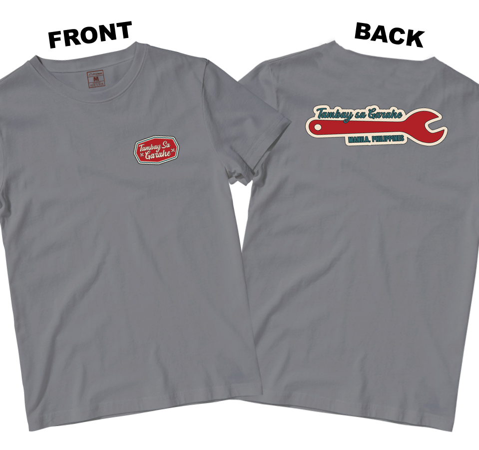 Cotton Shirt: Tambay sa Garahe (Front and Back)