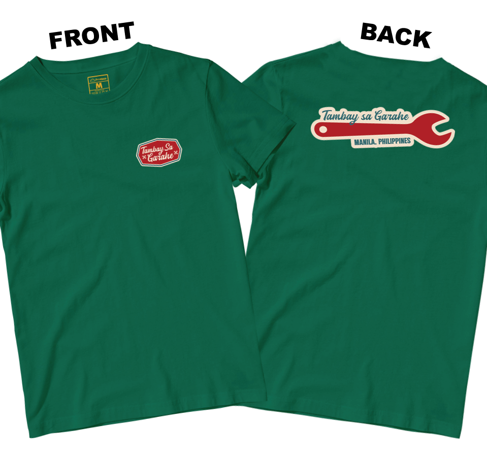 Cotton Shirt: Tambay sa Garahe (Front and Back)