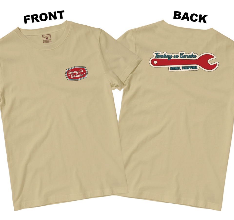 Cotton Shirt: Tambay sa Garahe (Front and Back)