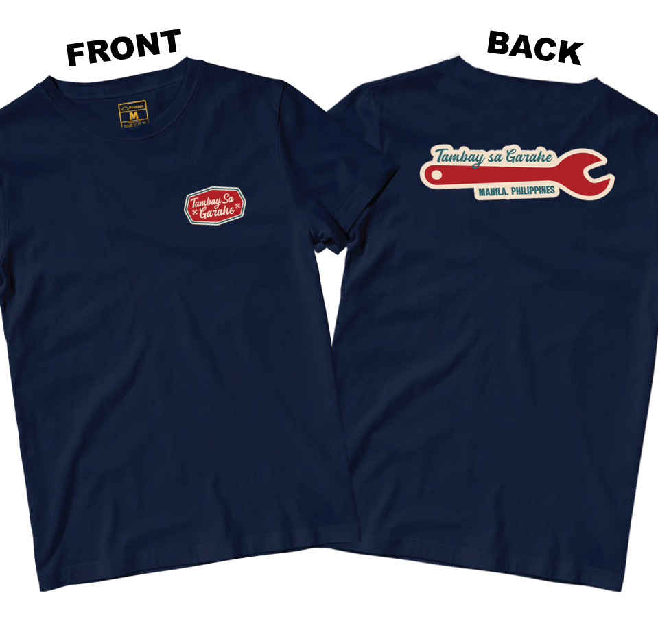 Cotton Shirt: Tambay sa Garahe (Front and Back)