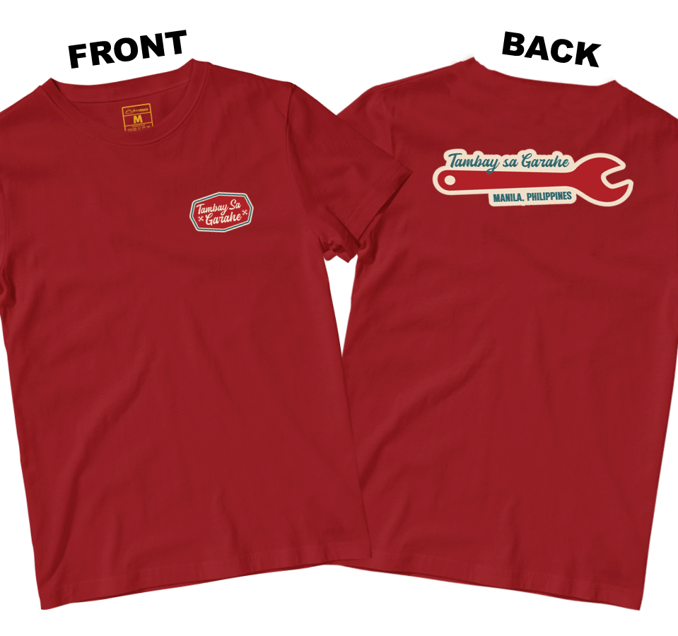 Cotton Shirt: Tambay sa Garahe (Front and Back)