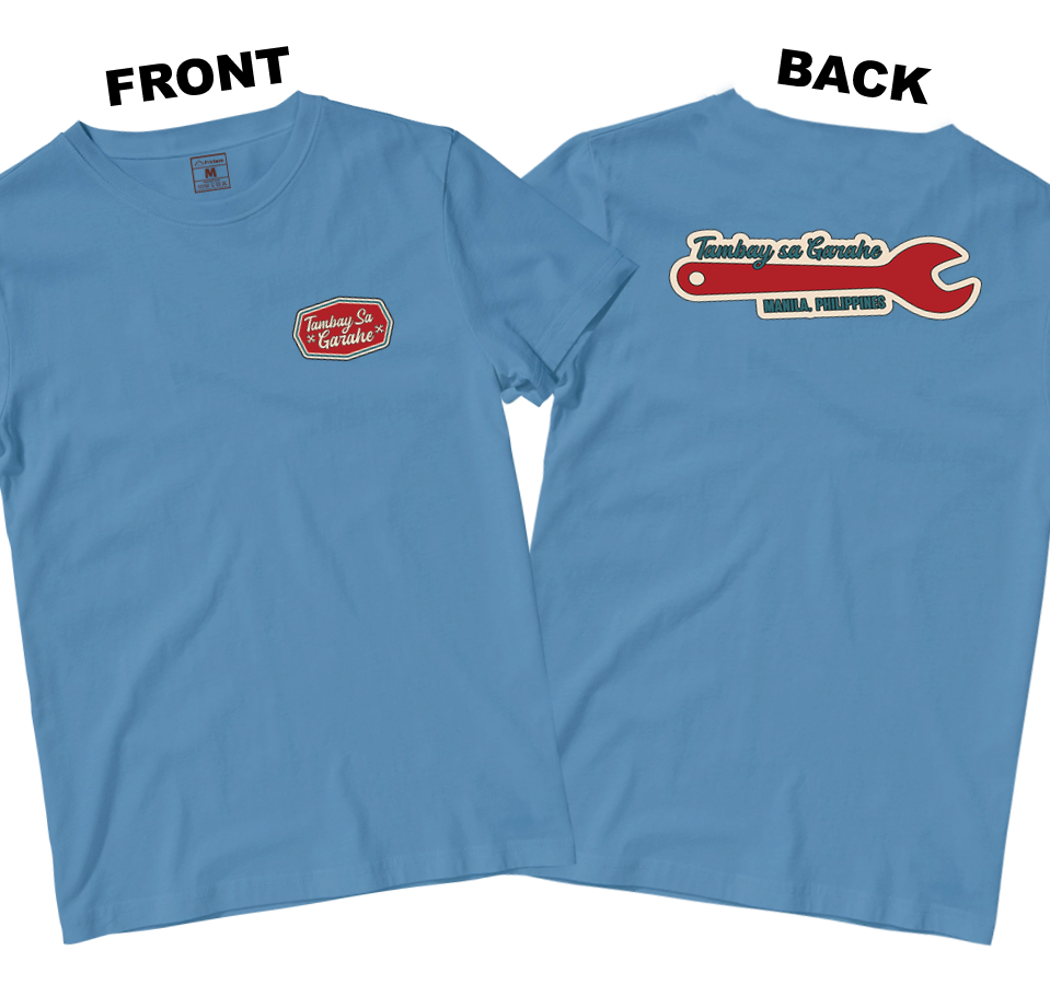 Cotton Shirt: Tambay sa Garahe (Front and Back)