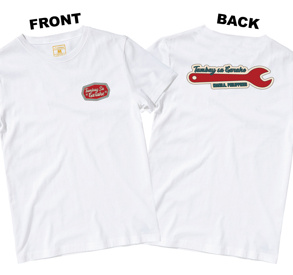 Cotton Shirt: Tambay sa Garahe (Front and Back)