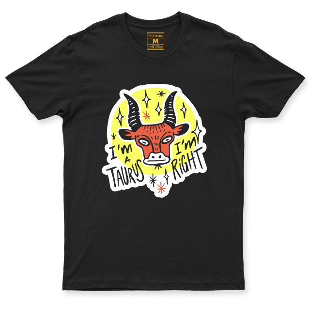 C.Spandex Shirt: Taurus Sticker