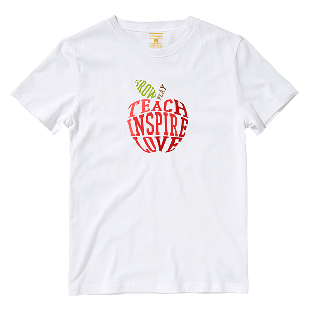 Cotton Shirt: Teach Apple