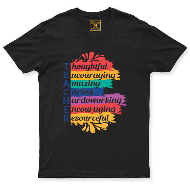 C.Spandex Shirt: Teacher Acronym