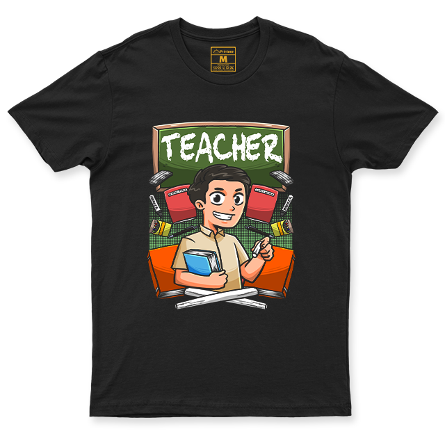 C.Spandex Shirt: Teacher V1 Male
