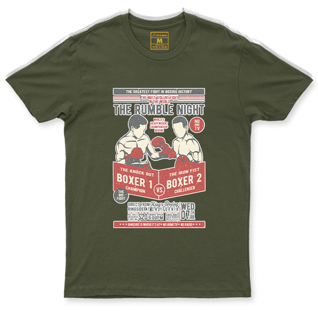 Drifit Shirt: The Rumble Night