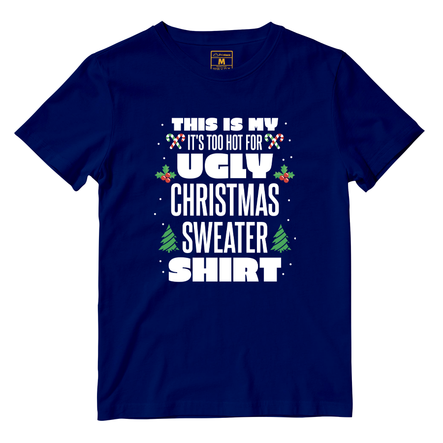 Cotton Shirt: Too Hot Christmas