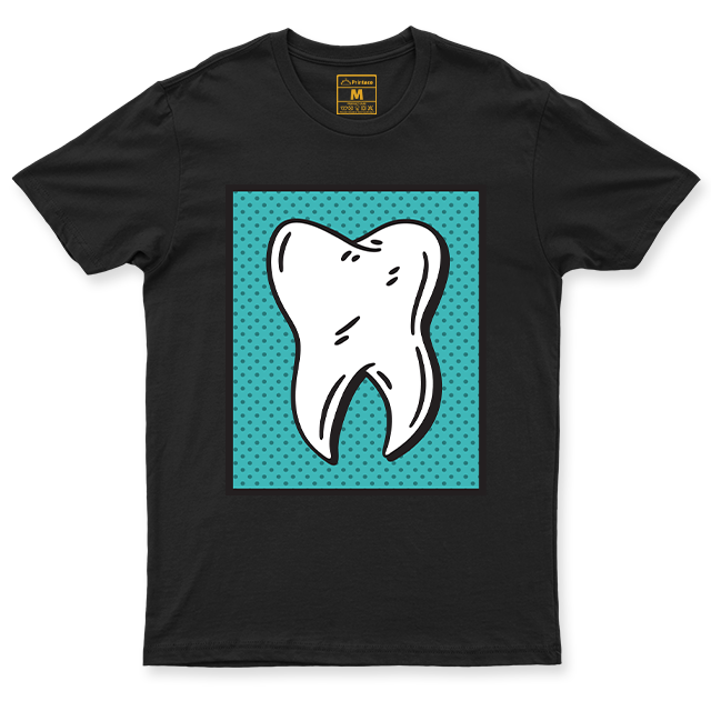 C. Spandex Shirt: Tooth Comic
