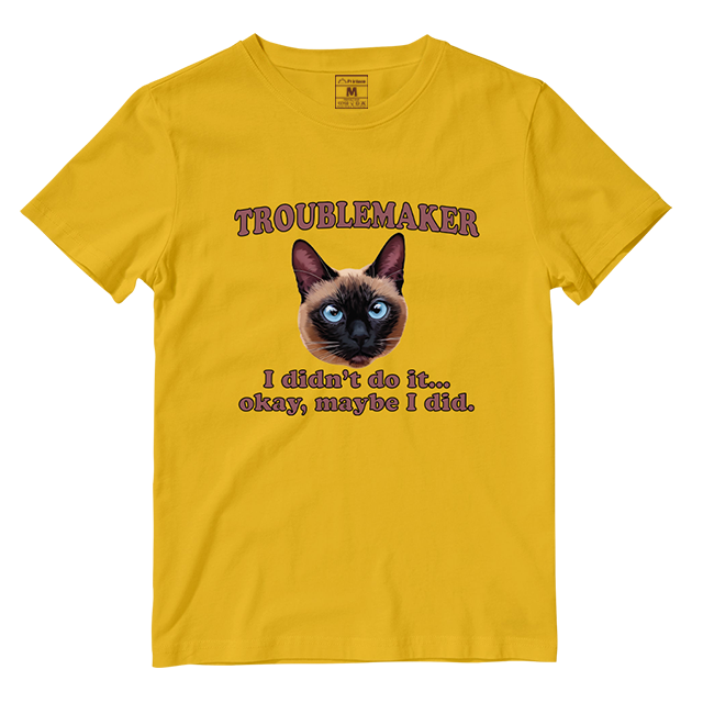 Cotton Shirt: Troublemaker (Custom)