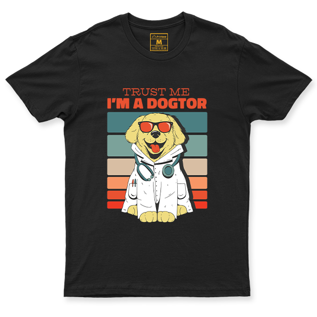 C. Spandex Shirt: Trust Dogtor Golden Retriever