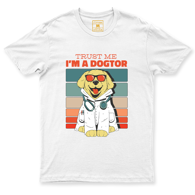 C. Spandex Shirt: Trust Dogtor Golden Retriever