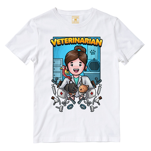 Cotton Shirt: Veterinarian Female