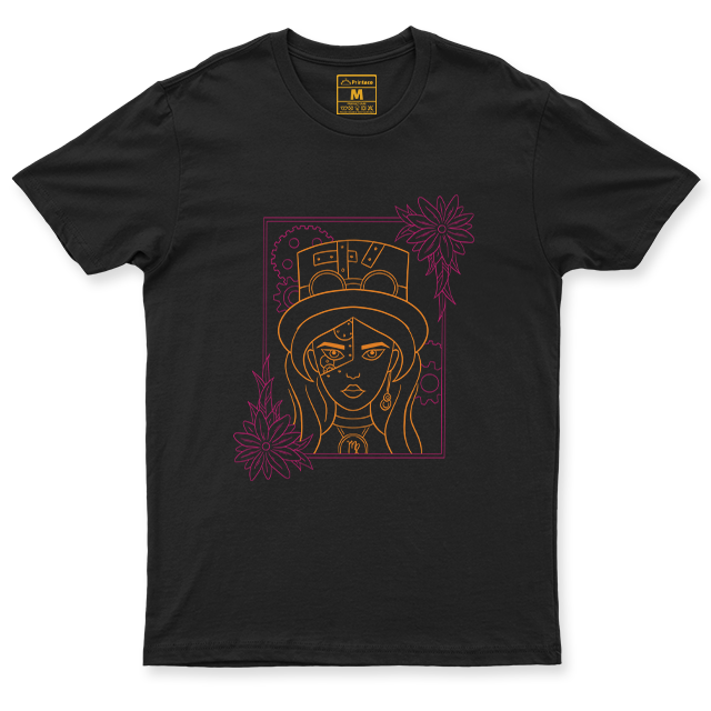 C.Spandex Shirt: Virgo Steampunk