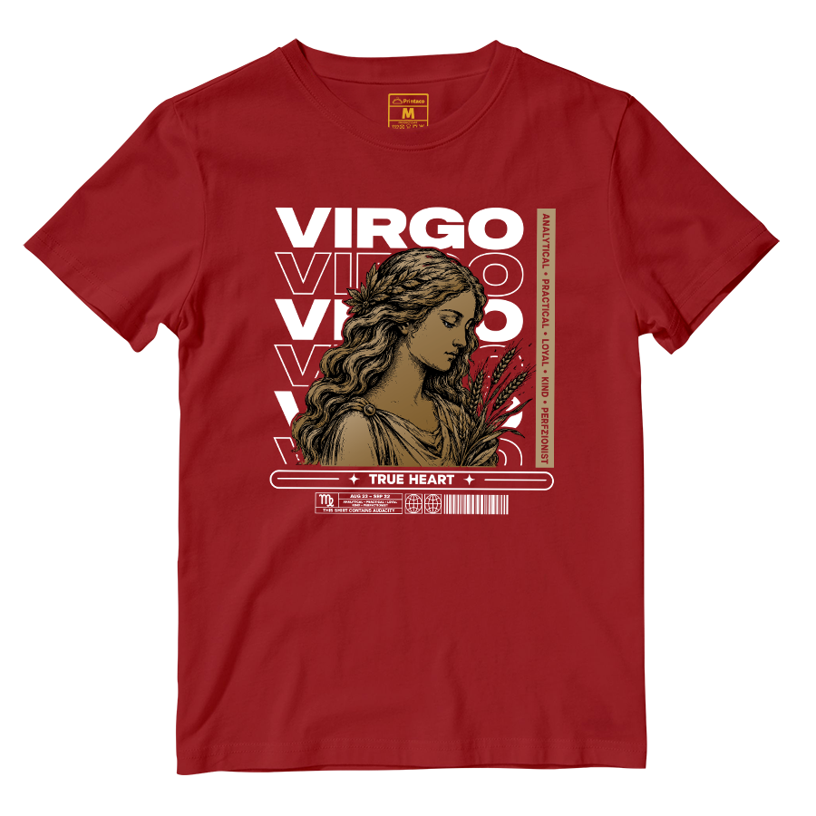 Cotton Shirt: Virgo True Heart