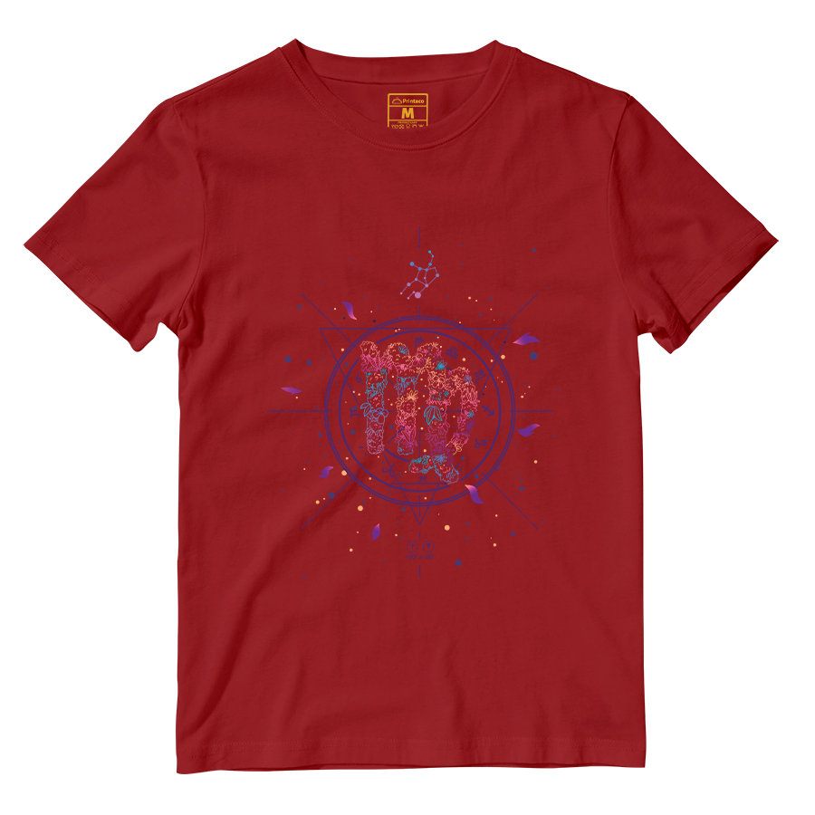 Cotton Shirt: Virgo Floral