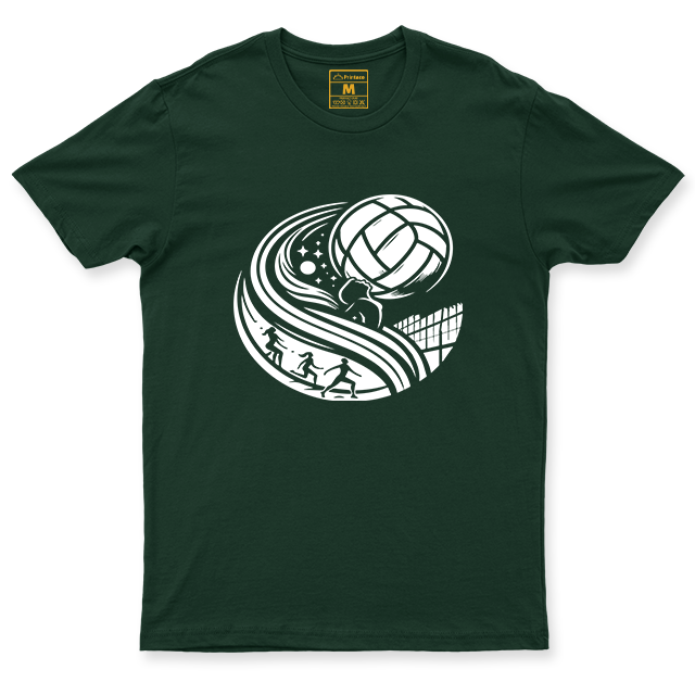 Drifit Shirt: Volleyball Moon