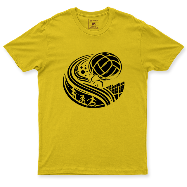 Drifit Shirt: Volleyball Moon