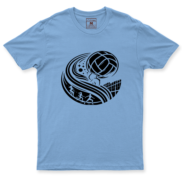 Drifit Shirt: Volleyball Moon