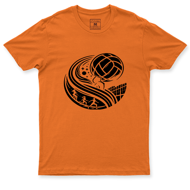 Drifit Shirt: Volleyball Moon