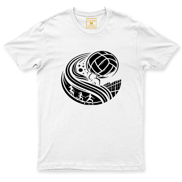 Drifit Shirt: Volleyball Moon