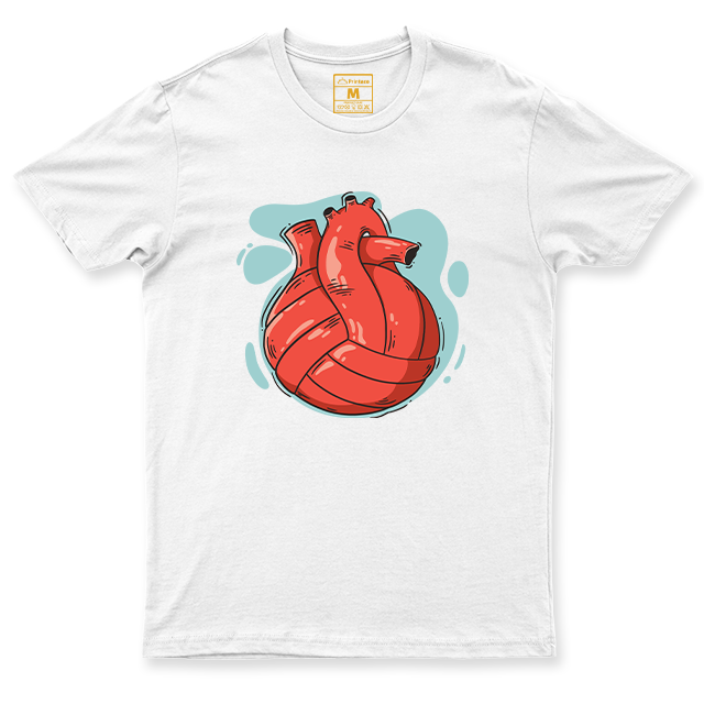 Drifit Shirt: Volleyball Heart